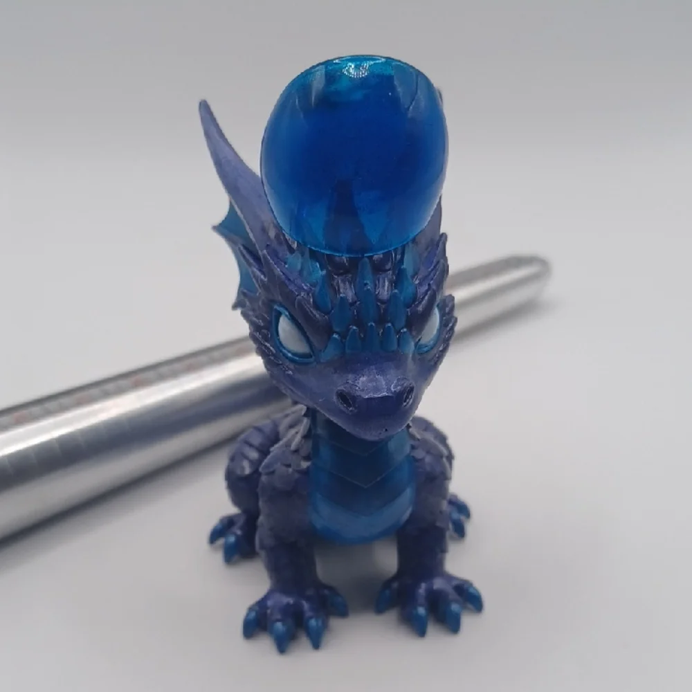 Blue Glass Ring